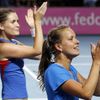 Fed Cup: Belgie - Česká republika (Benešová, Záhlavová-Strýcová)