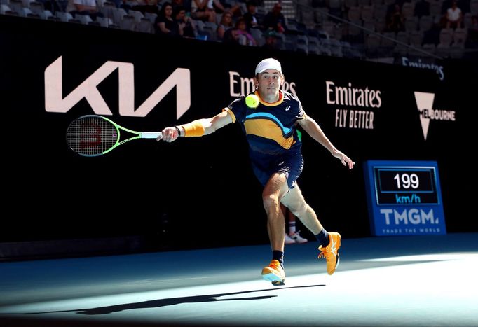 Australian Open 2021, 2. den (Alex de Minaur)