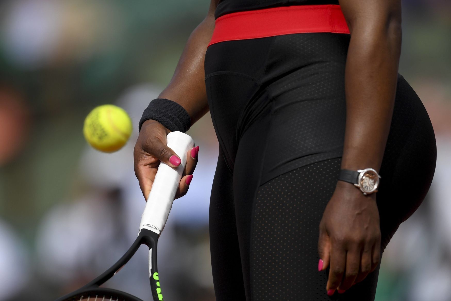 Serena Williamsová na French Open 2018.