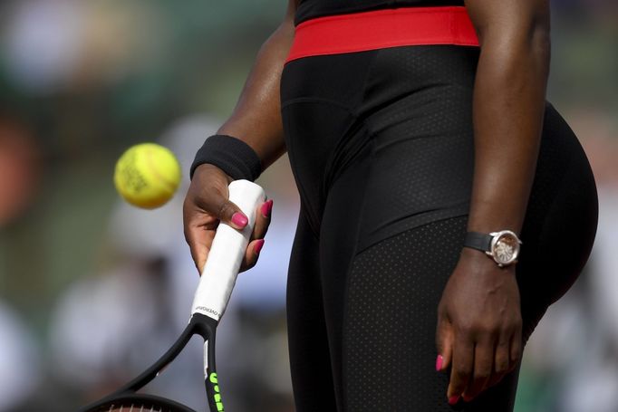 Serena Williamsová na French Open 2018