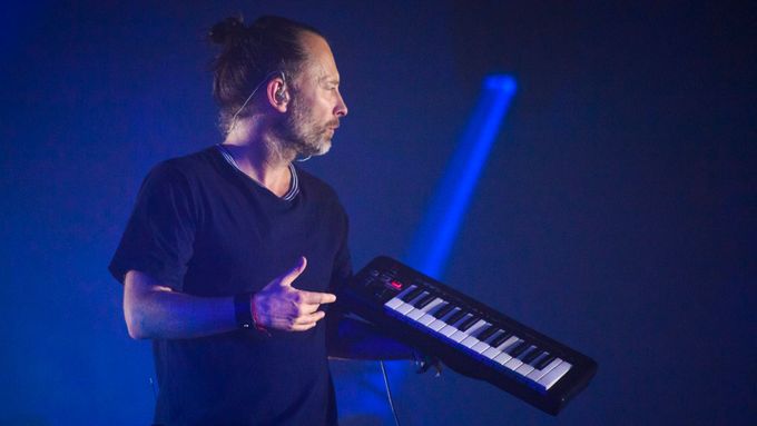 Thom York z Radiohead.