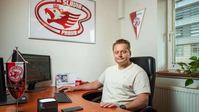 Stanislav Tichý vede hokejovou Slavii od roku 2019