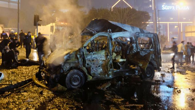 Výbuch v Istanbulu – prosinec 2016.