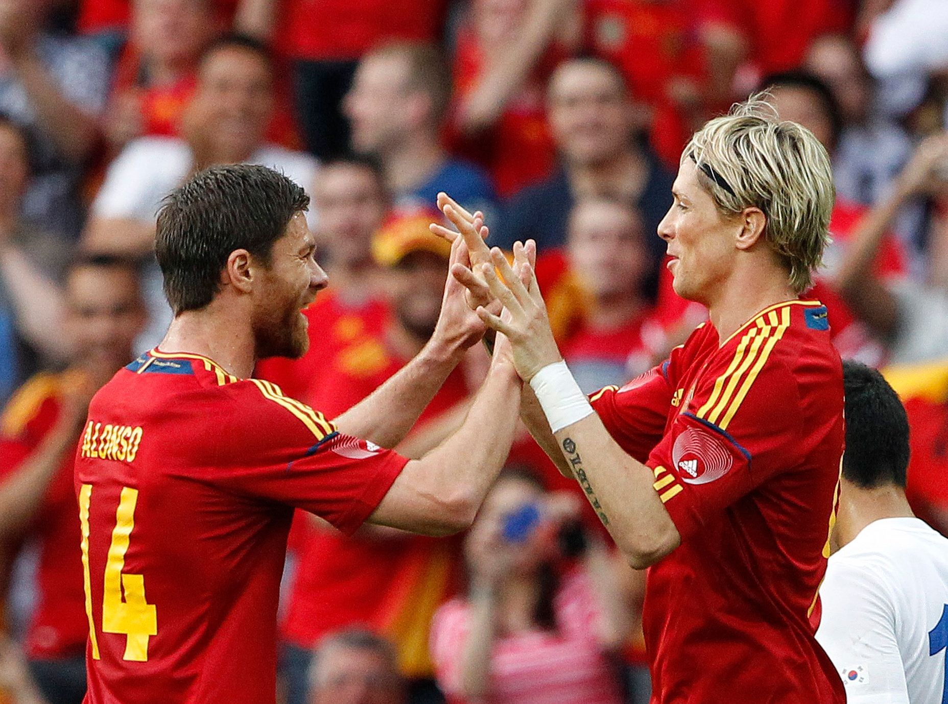 Xabi Alonso Fernando Torres (Španělská fotbalová reprezentace)