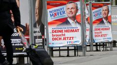 Předvolební kampaň v Rakousku.