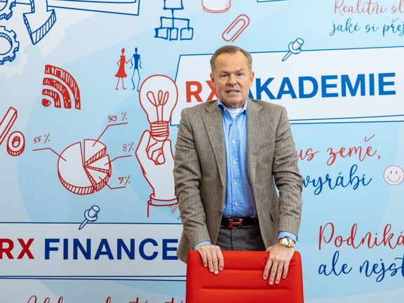 David Krajný ředitel Remax se svým synem Davidem rozhovoru pro Ekonom, Praha, 19. března 2025
