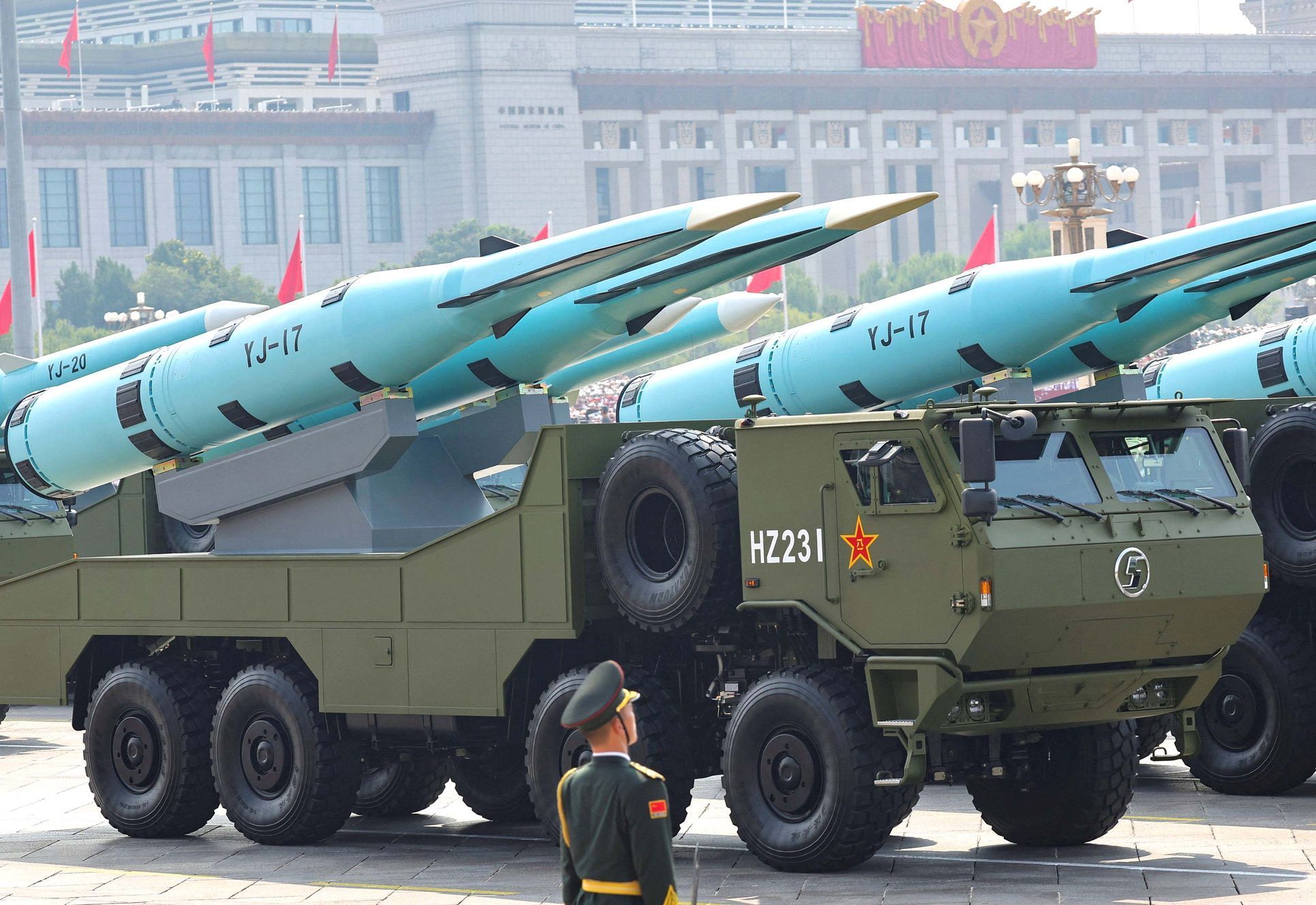 Čína, vojenská přehlídka, Peking. 80. let, 2. světová válka, Putin, Xi, Kim