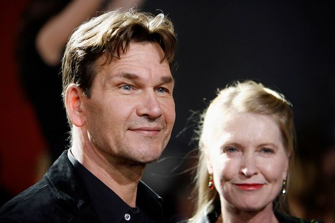 Patrick Swayze s manželkou Lisou Niemi