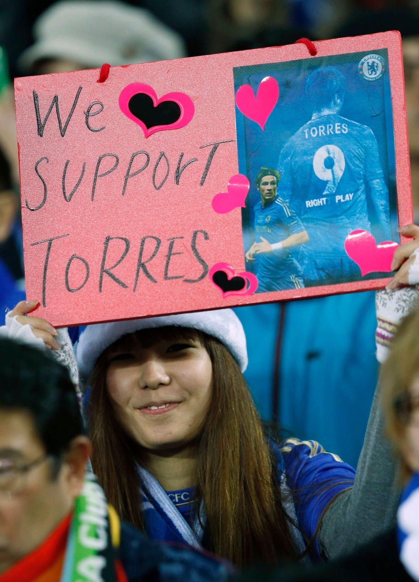 MS klubů, Chelsea - Monterrey: fanynka