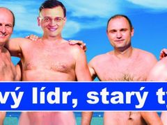 Vtipálci mají o novém volebním lídrovi ODS jasno... Tato fotomontáž dorazila do redakčního e-mailu.