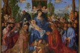 Albrecht Dürer: Růžencová slavnost, 1506.