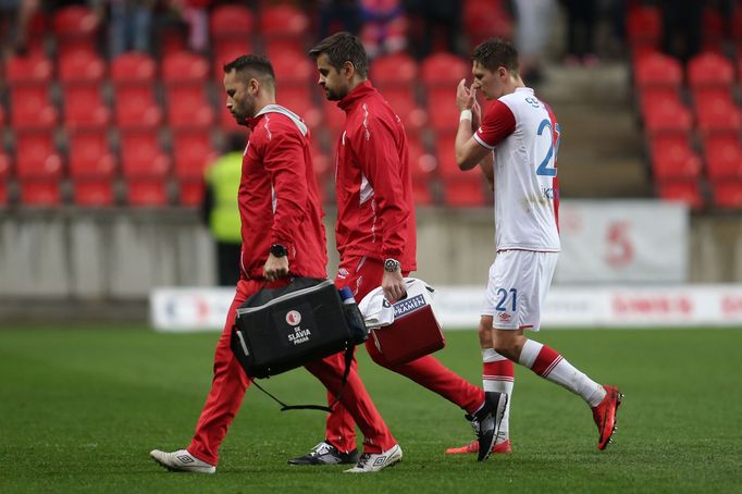 24. kolo HET ligy, Slavia - Karviná: Milan Škoda