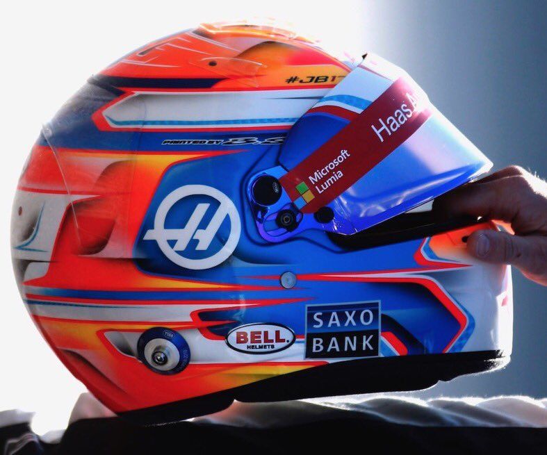 Helmy F1 2016: Romain Grosjean, Haas