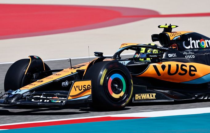 Testy F1 v Sáchiru 2023: Lando Norris, McLaren