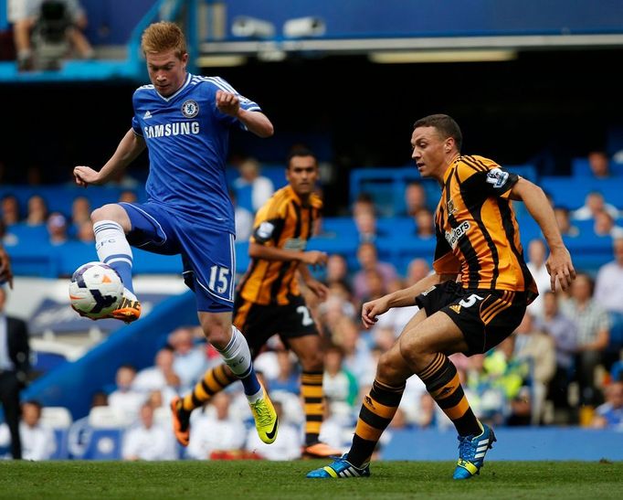 Chelsea vs. Hull, první kolo anglické Premier League (Kevin de Bruyne)