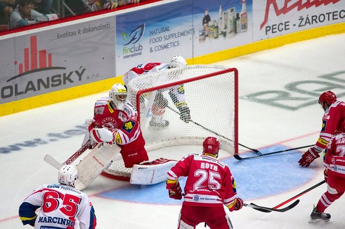 Třinec vs. Pardubice, hokejová extraliga