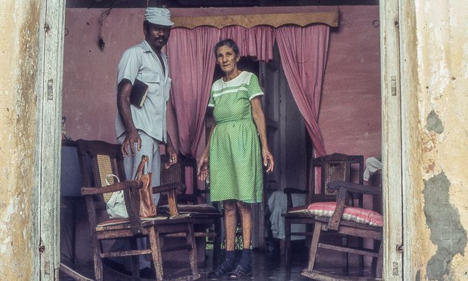 Fotografie Kuby, kterou pořídil Petr Levínský během pobytového zájezdu, jenž organizovala tehdejší Cestovní kancelář mládeže na jaře v roce 1989.