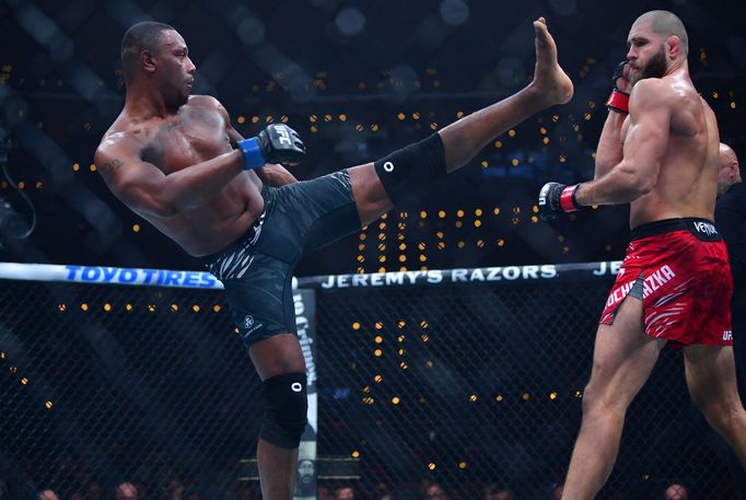 Jiří Procházka při souboji s Hillem