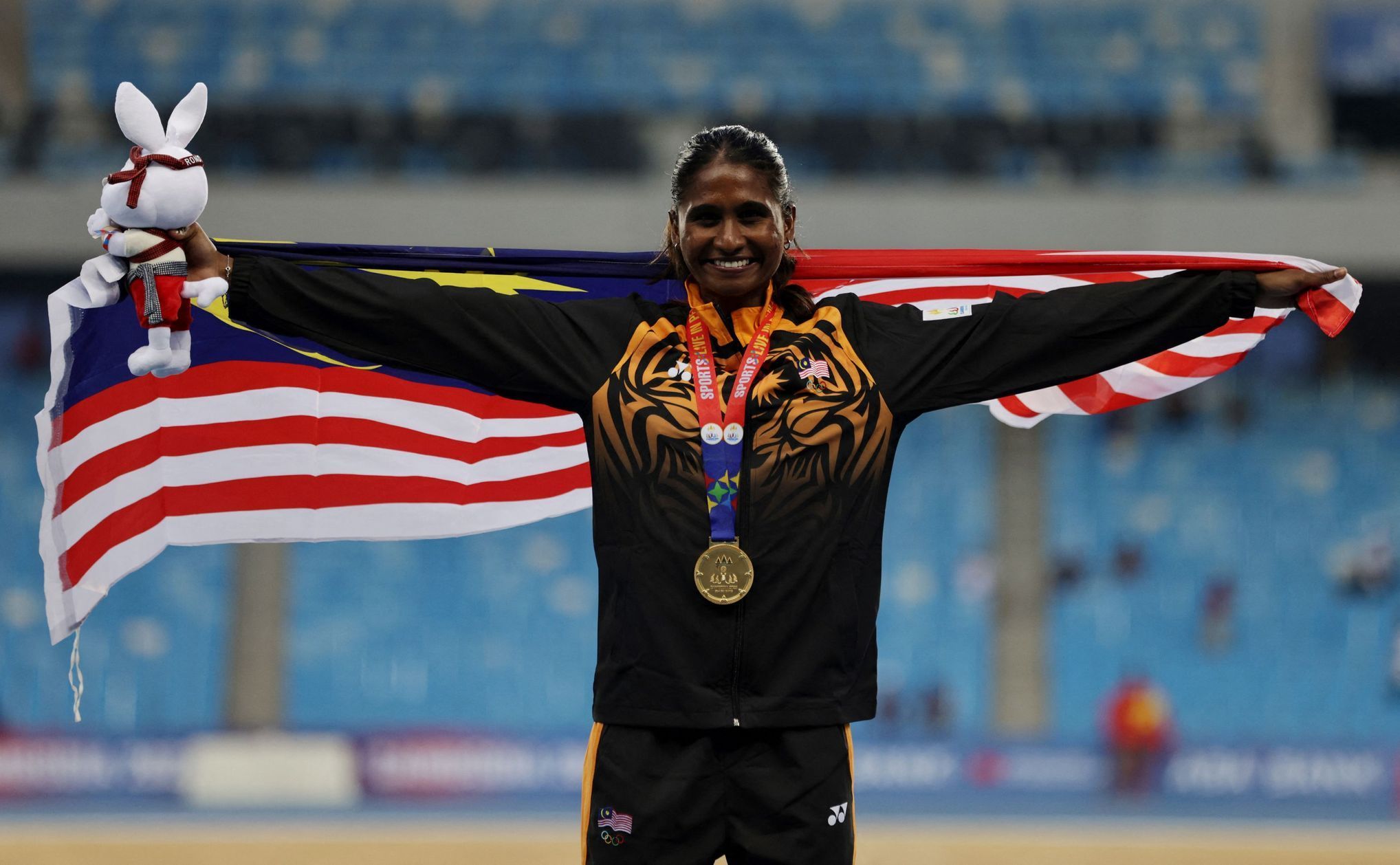 Hry jihovýchodní Asie 2023: běžkyně Shereen Samson Vallabouyová z Malajsie