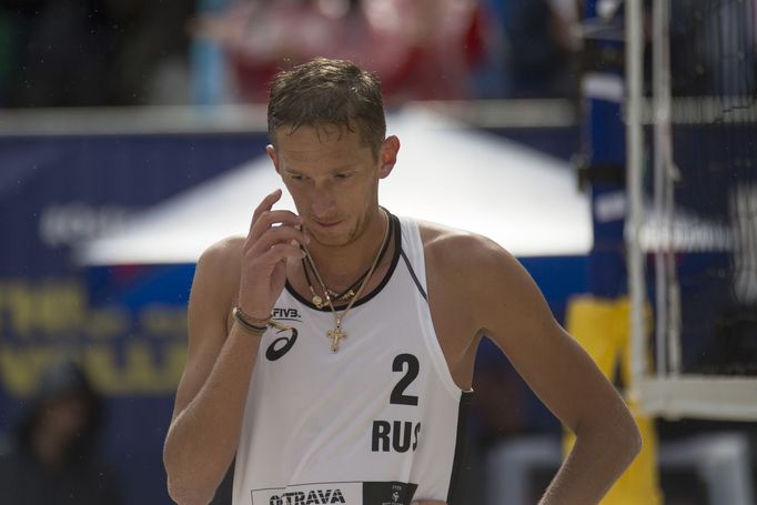 Ostrava Beach Open: Konstantin Semjonov (utkání mužů o třetí místo)