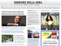 Vpád bulváru do soukromí premiéra v podání listu Corriere della Sera.