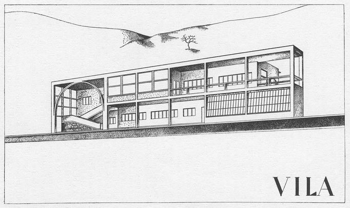 Lublaň - Vila Oblak , arch. France Tomažič, 1931-1933