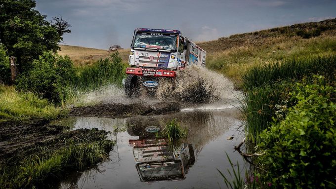 Martin Kolomý na Silk Way Rallye 2017.