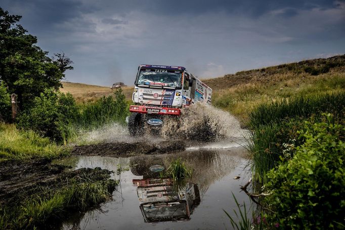 Martin Kolomý na Silk Way Rallye 2017.