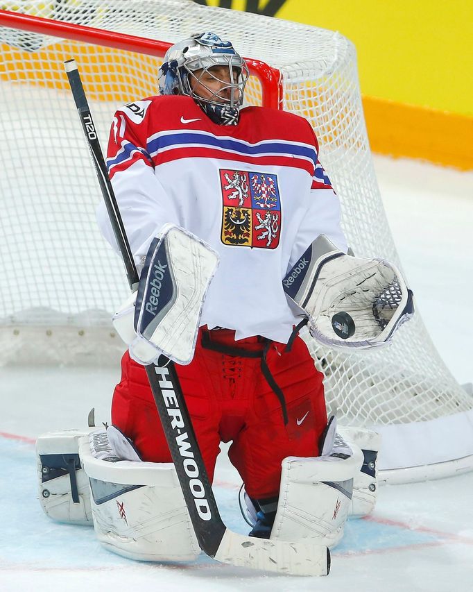 MS 2015, SF Česko-Kanada: Ondřej Pavelec