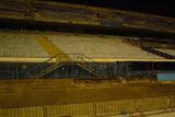 Tak vypadá hlavní tribuna stadionu Maksimir
