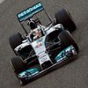 Mercedes Formula One driver Lewis Hamilton of Britain drives during the Chinese F1 Grand Prix at the Shanghai International circuit