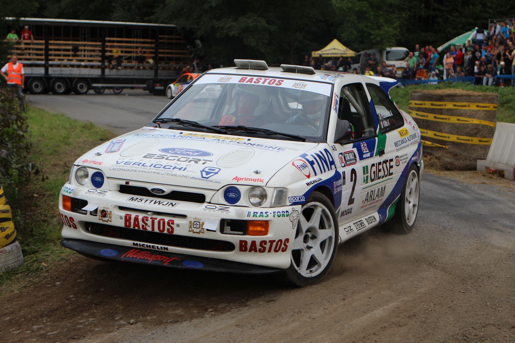 Historické vozy na Barum Rally 2014