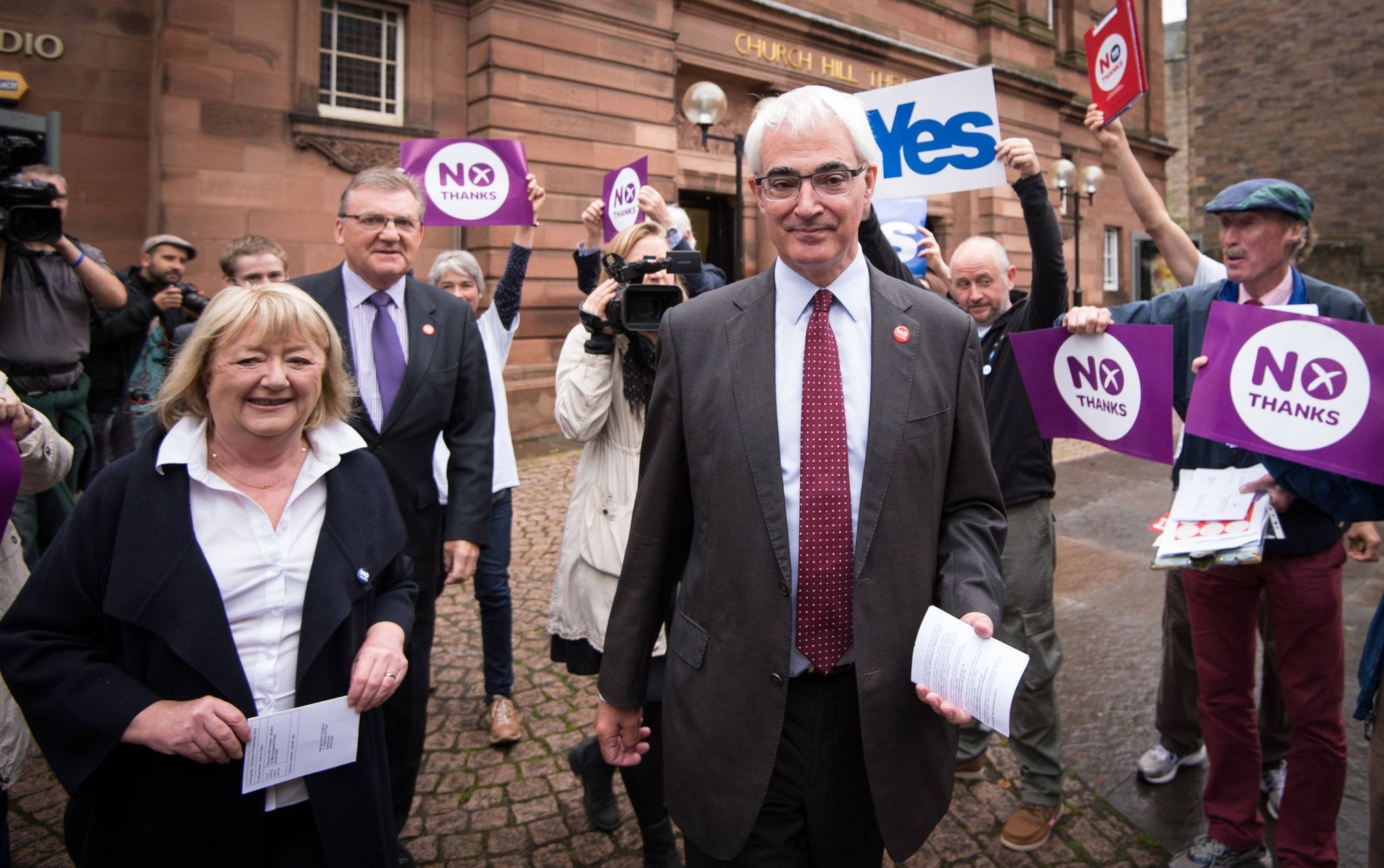 Skotsko - referendum o nezávislosti - Alistair Darling