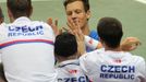 Česko- Nizozemsko, čtyřhra: Tomáš Berdych