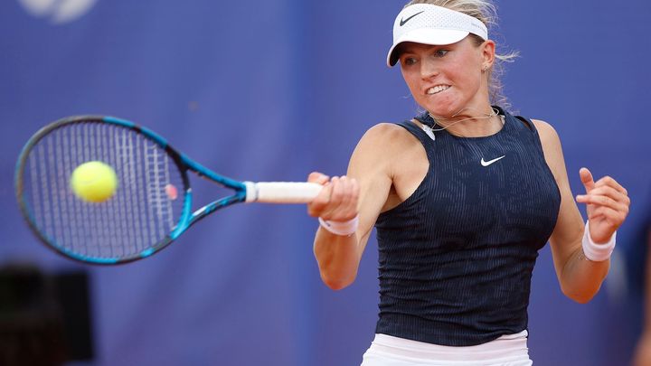 Samson a Havlíčková deblový titul na turnaji WTA v Praze nezískaly; Zdroj foto: LivesportPragueOpen/PavelLebeda,sport-pics.cz