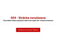 Stránka s pravidly firmy Seznam pro zpravodajské servery v reklamní službě Sklik.