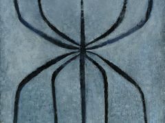Pavouk, 1957, olej, plátno, 72 × 64 cm, Galerie hlavního města Prahy.