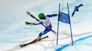 MS ve sjezdovém lyžování Schladming - týmová soutěž paralelní slalom (Misel Zerak).