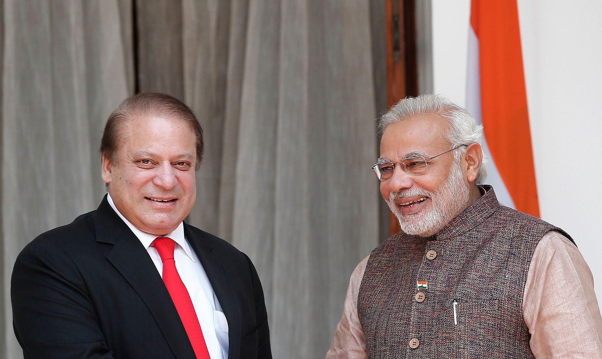 Indický a pákistánský premiér si potřásli
