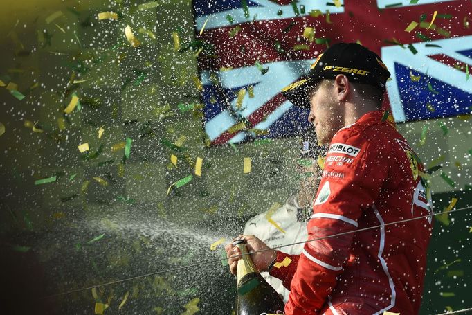 F1, VC Austrálie 2017: Sebastian Vettel, Ferrari