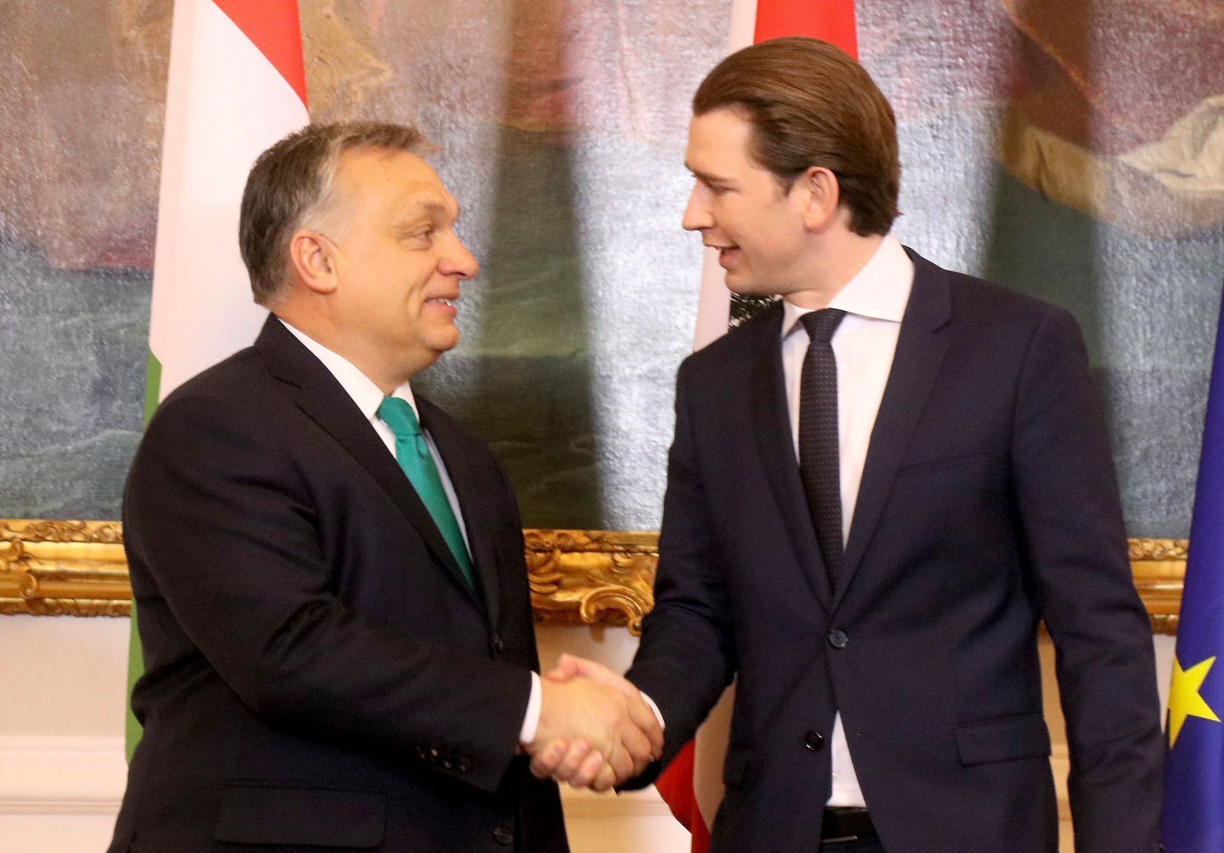 Viktor Orbán Sebastian Kurz