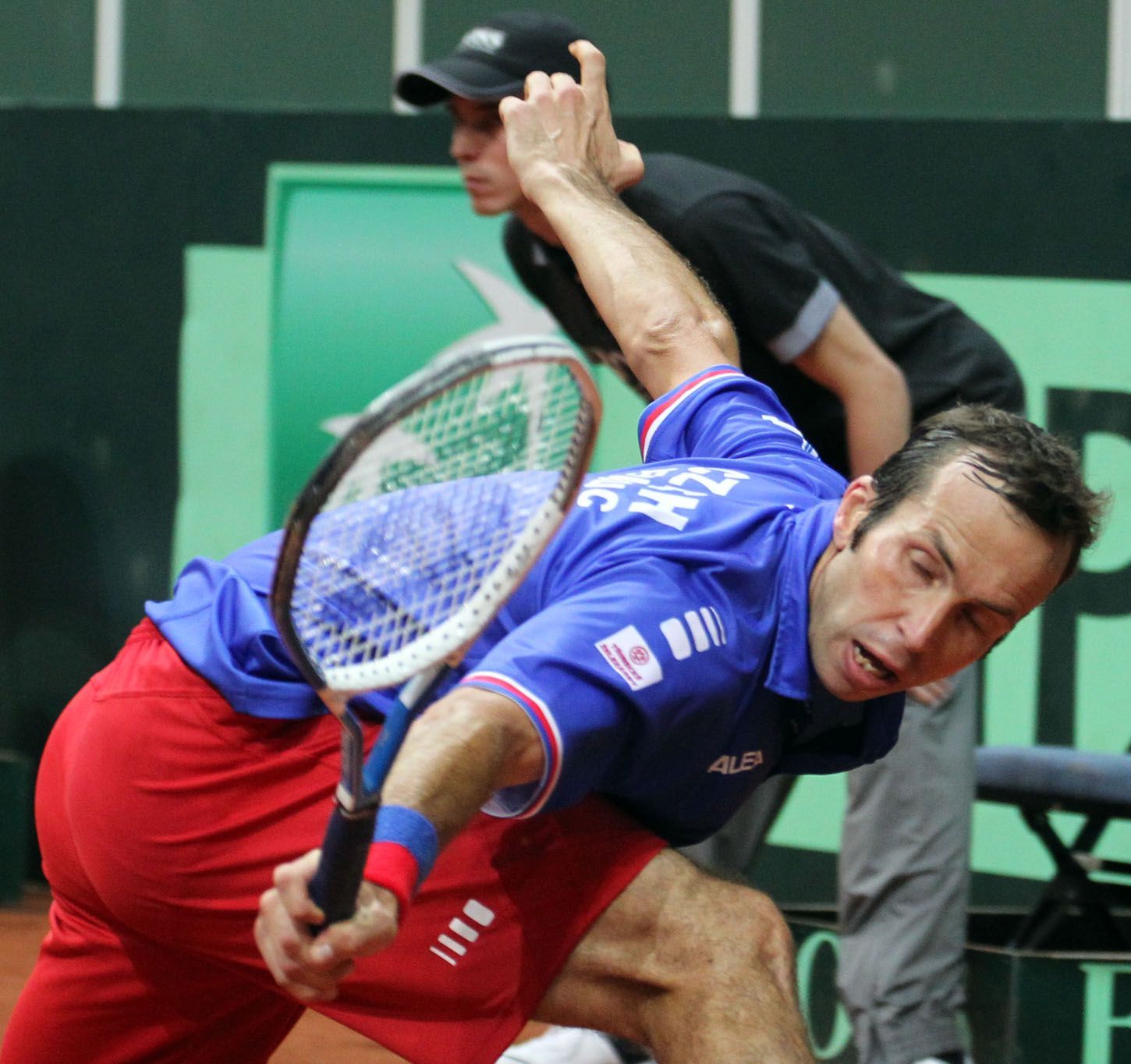 Davis Cup: Česko - Srbsko (Štěpánek)