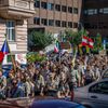 Středoevropské Jamboree skaut průvod