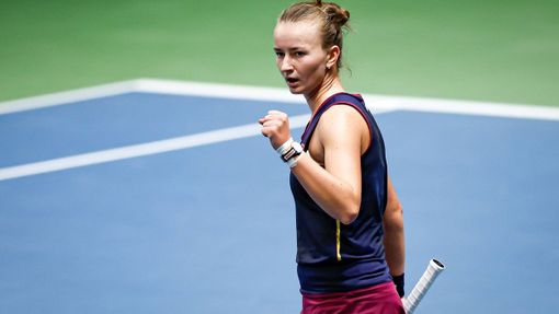Barbora Krejčíková na turnaji v Tallinnu.