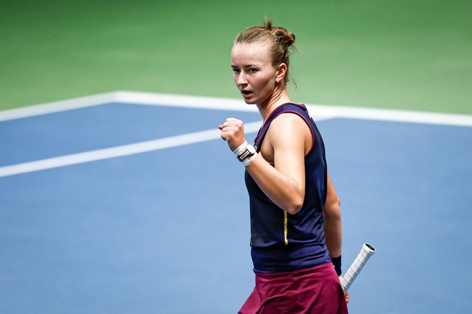 Barbora Krejčíková na turnaji v Tallinnu.