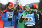 Svátek biatlonu: Ruhpolding plný bláznivých outfitů a podnapilých fans. Na víkend dorazili i Češi