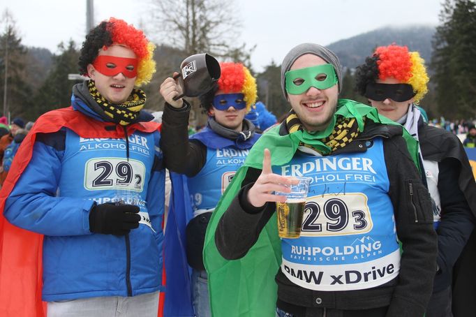 Biatlon, SP Ruhpolding, atmosféra