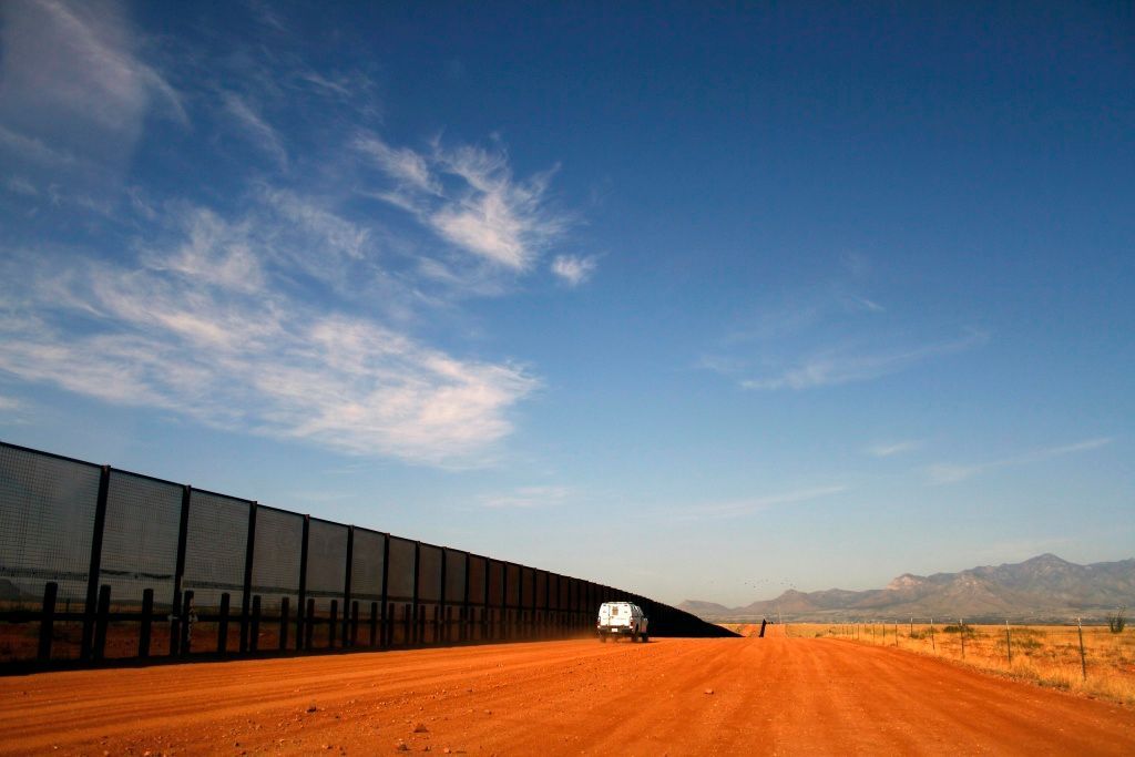 USA - Plot na americko-mexické hranici v Arizoně