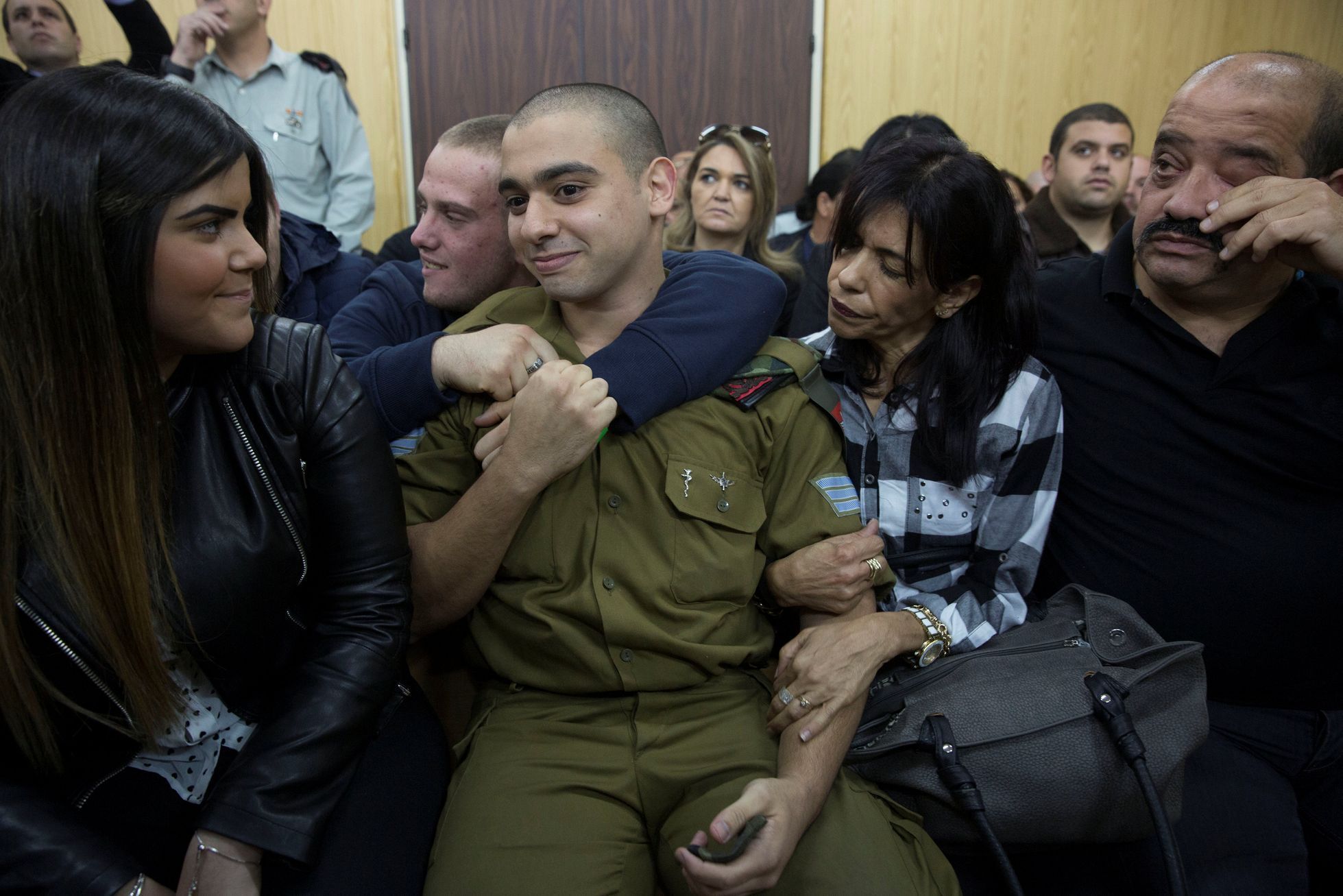 Izraelský voják Elor Azaria si vyslechl u soudu verdikt.