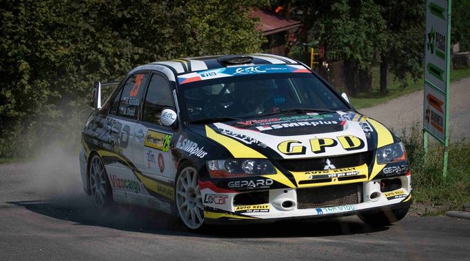 Barum rallye 2013: Robert Kořístka, Mitsubishi Lancer Evo IX